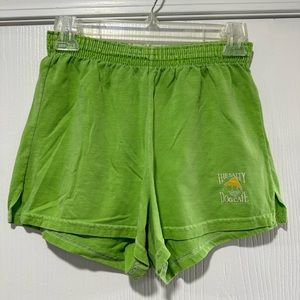 Soffe green salty dog shorts size medium - good condition